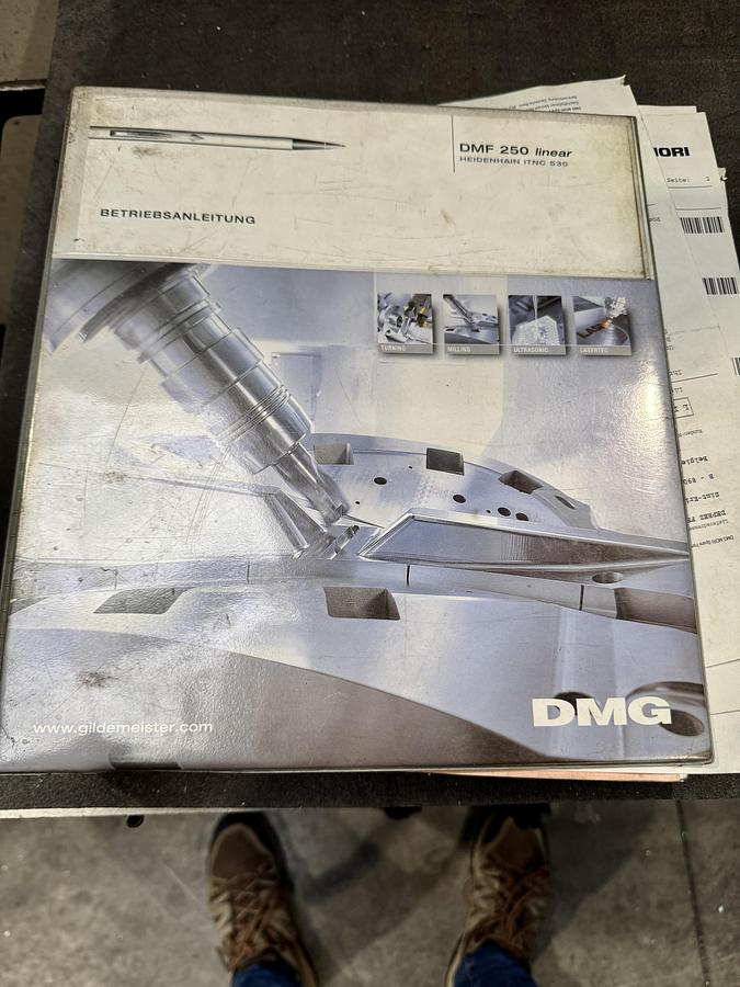 Used 2004 DECKEL MAHO DMF250 Linear