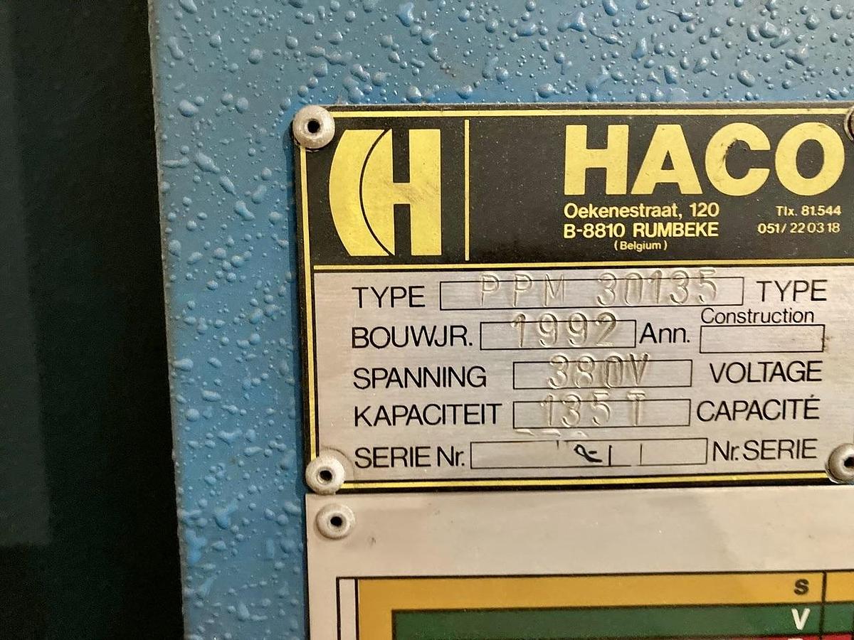 Used 1992 HACO PPM 30/135