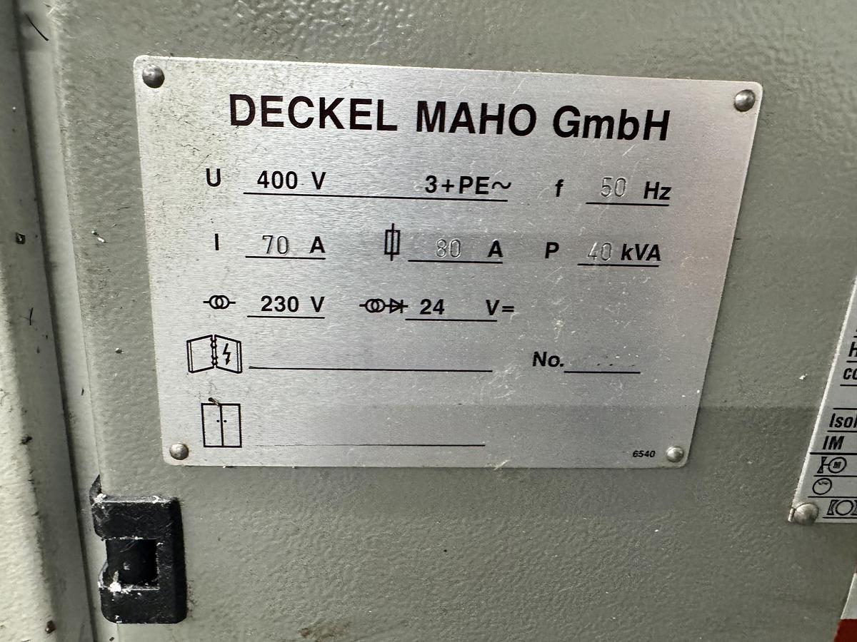 Used DECKEL MAHO DMC70V