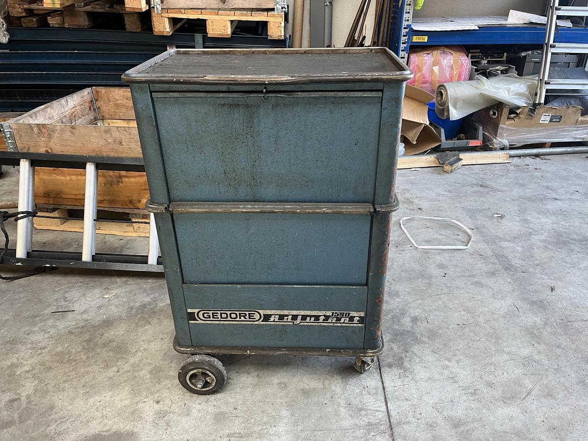 Used GEDORE Worktrolley Type: ADJUTANT 1580