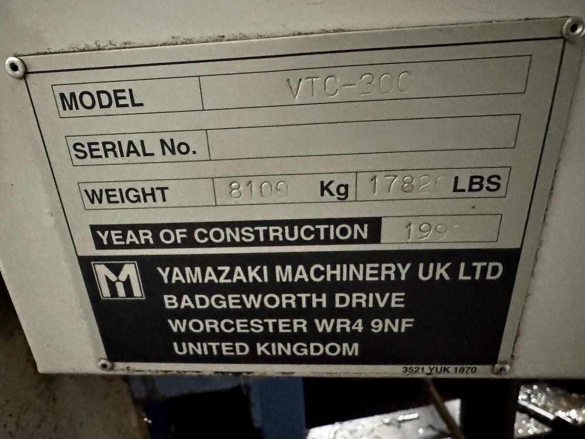 Used 1999 MAZAK VTC30C