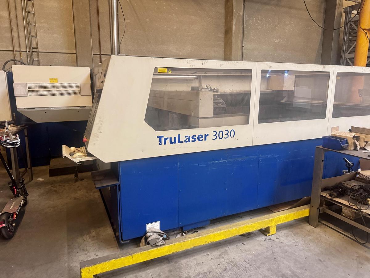 Used 2008 TRUMPF TruLaser 3030