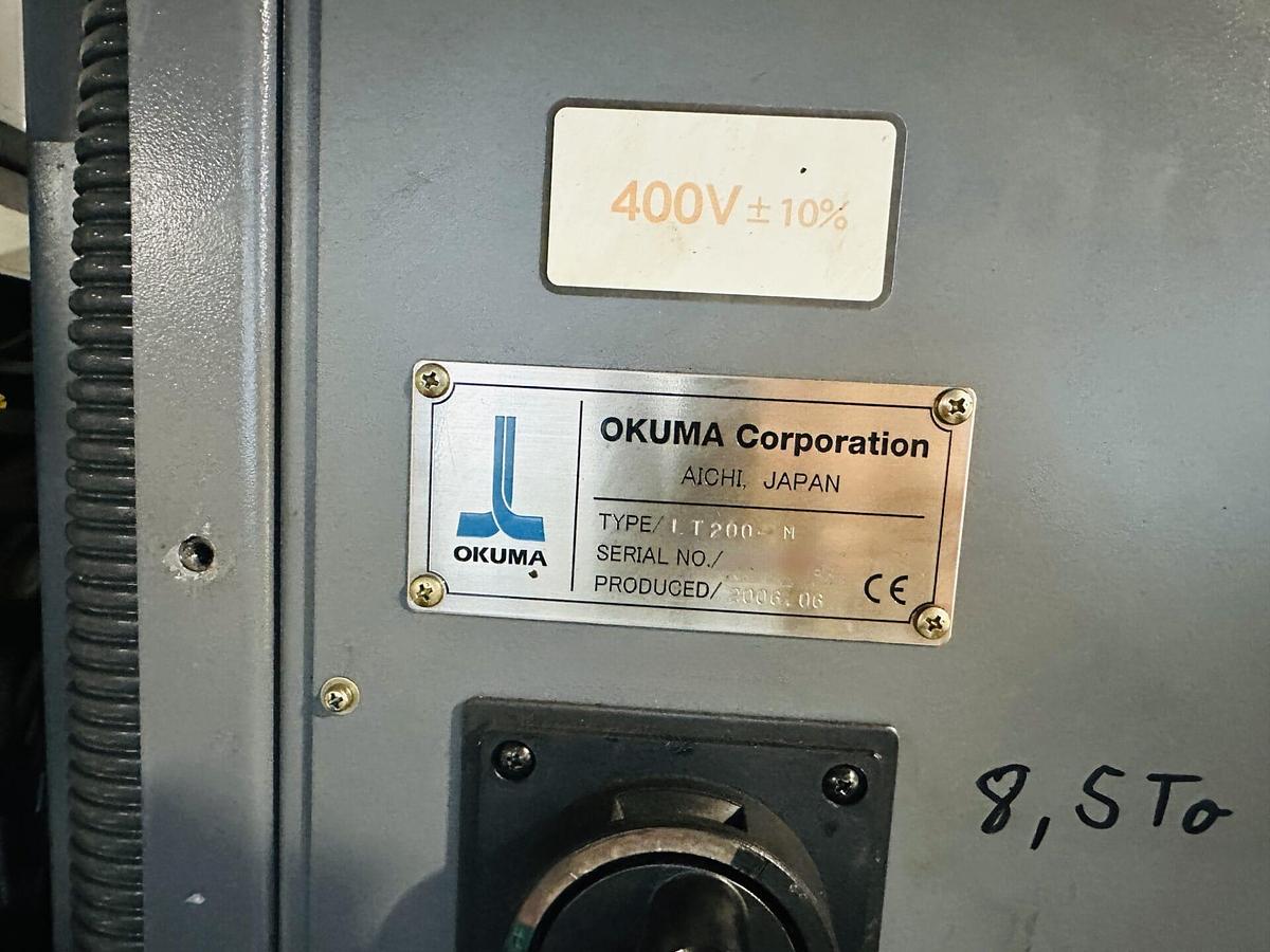 Used 2006 OKUMA LT200M Twin Turret Twin Spindle CNC Turning Centre with C-axis