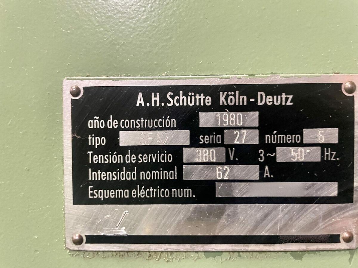 Gebraucht 1980 SCHUTTE SF 42