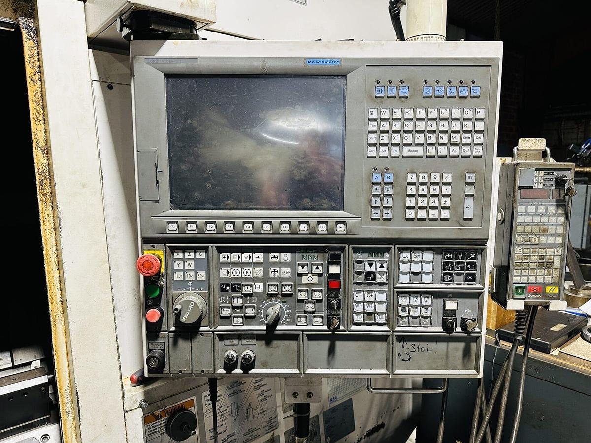 Used 2007 OKUMA LT200M Twin Turret Twin Spindle CNC Turning Centre with C-axis