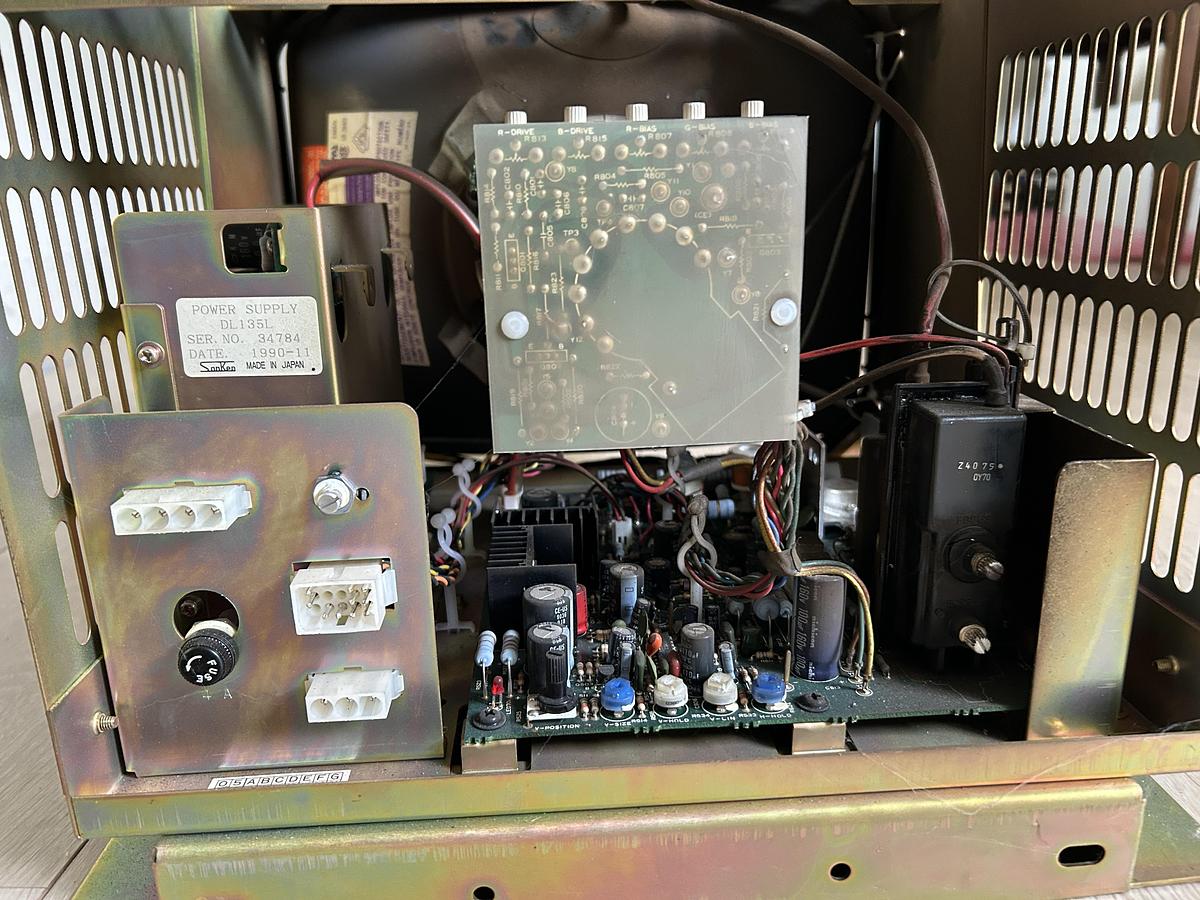 Used HITACHI M34JCA11X76 Colour Display