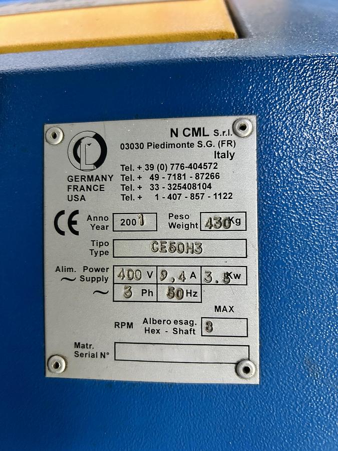 Used 2001 ERCOLINA CE5OH3