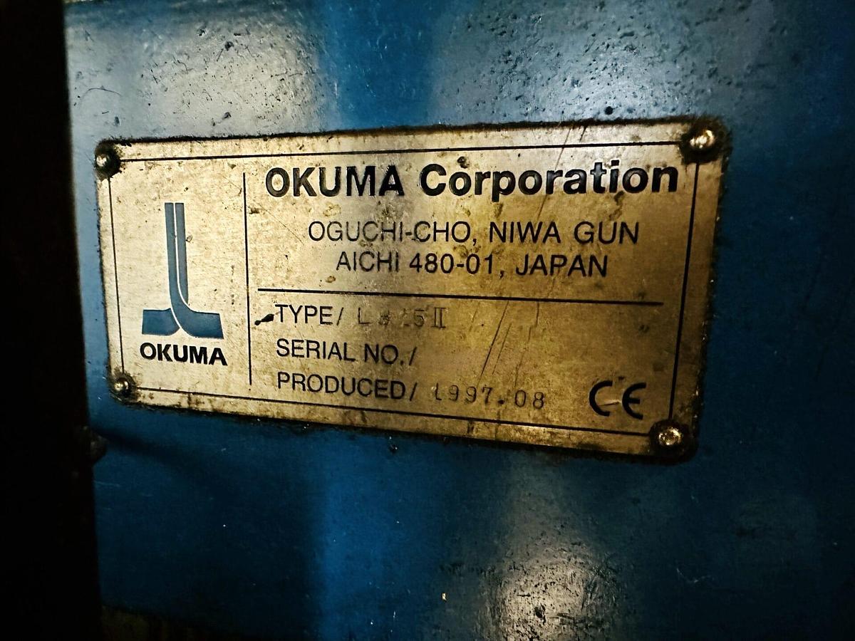 Used 1997 OKUMA LB25II CNC Turning Centre
