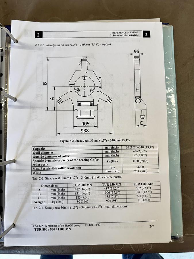 Used 2012 FAT TUR MN1100x5000