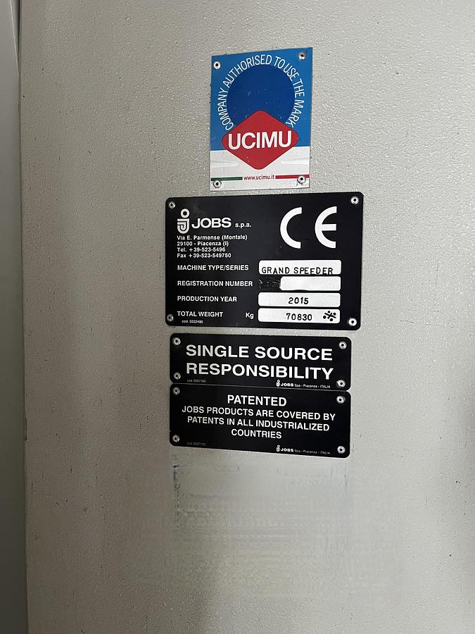 Used 2015 JOBS GRAND SPEEDER