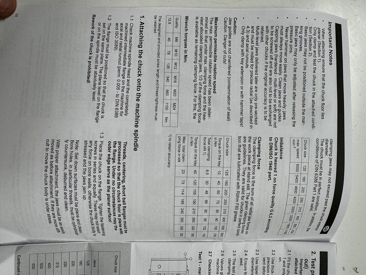 Used RÖHM Hand-operated chuck