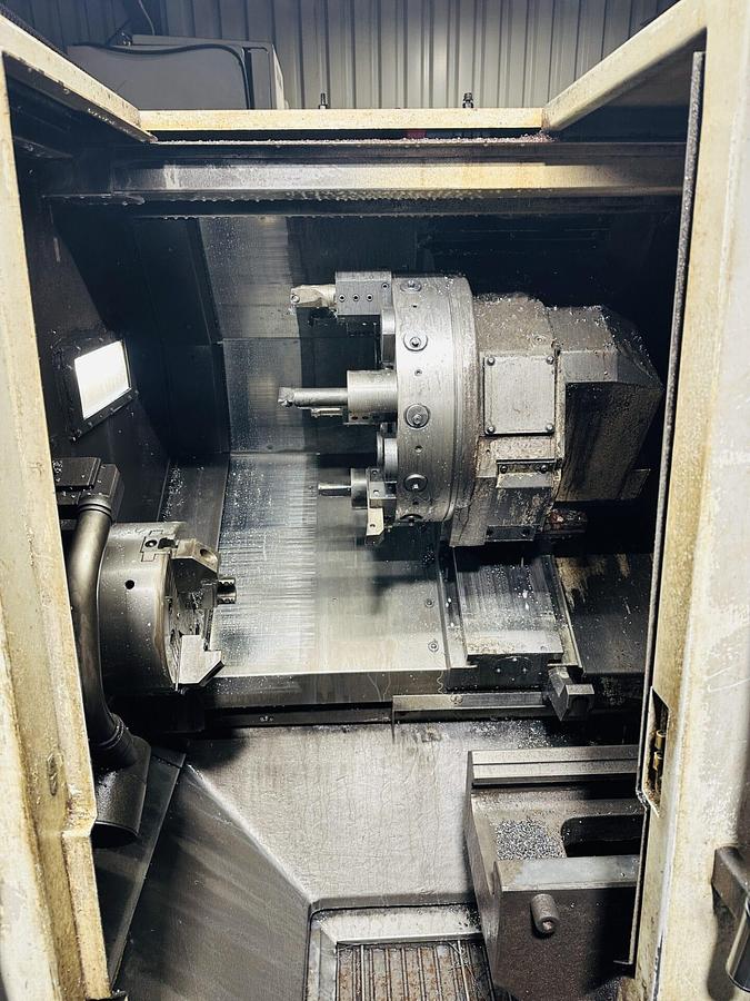 Used 2014 OKUMA L300E-M CNC Turning Centre with C-axis