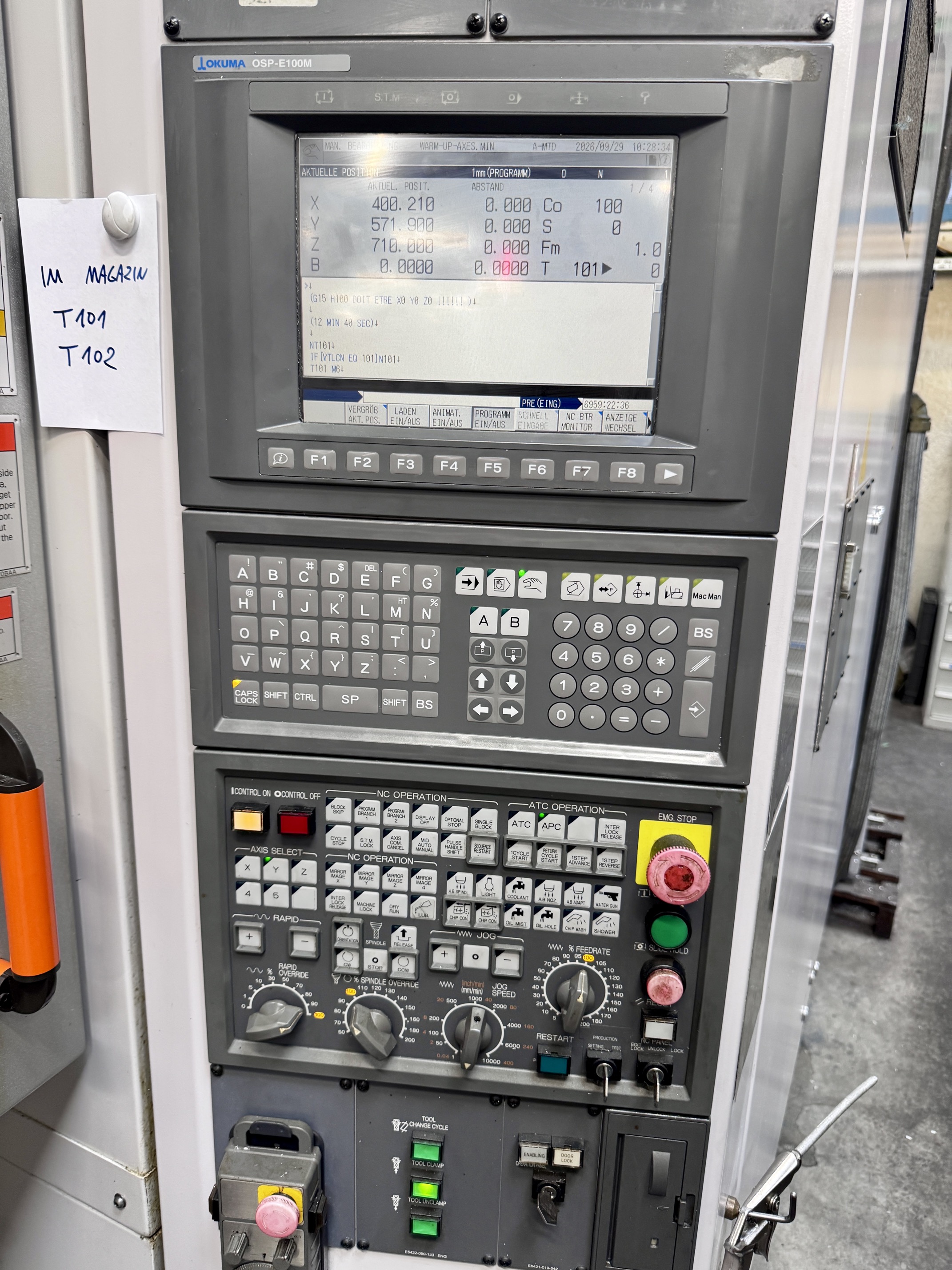Used 2005 OKUMA MB-500H