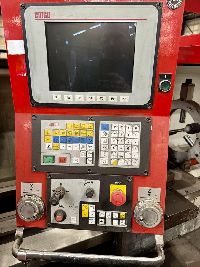 Used 2007 EMCO EM300x2000 CNC Turning Centre