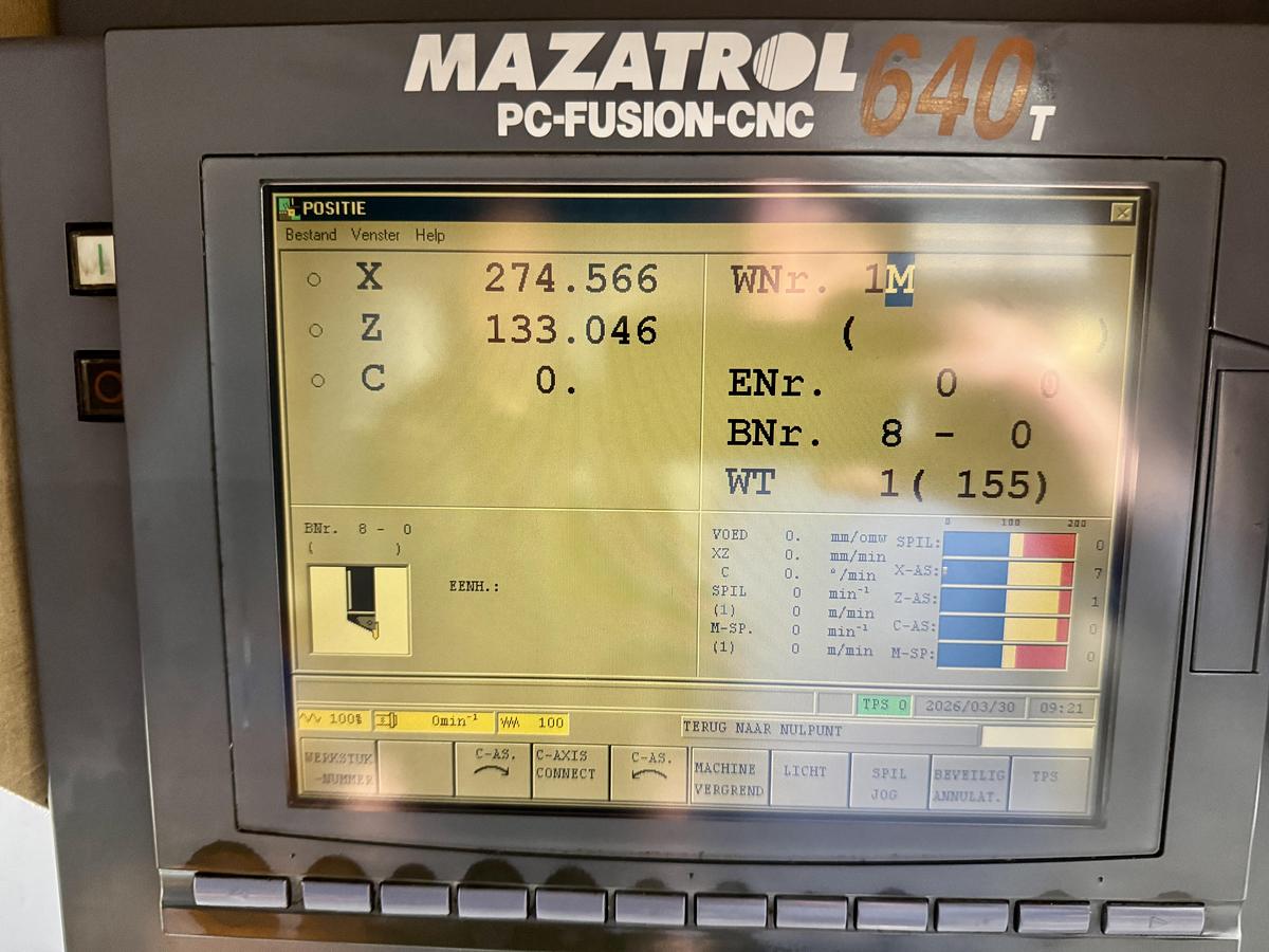 Used 1999 MAZAK SQT10M