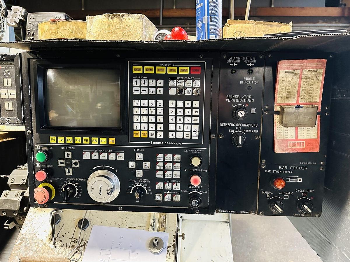 Used OKUMA LB9 CNC Turning Centre