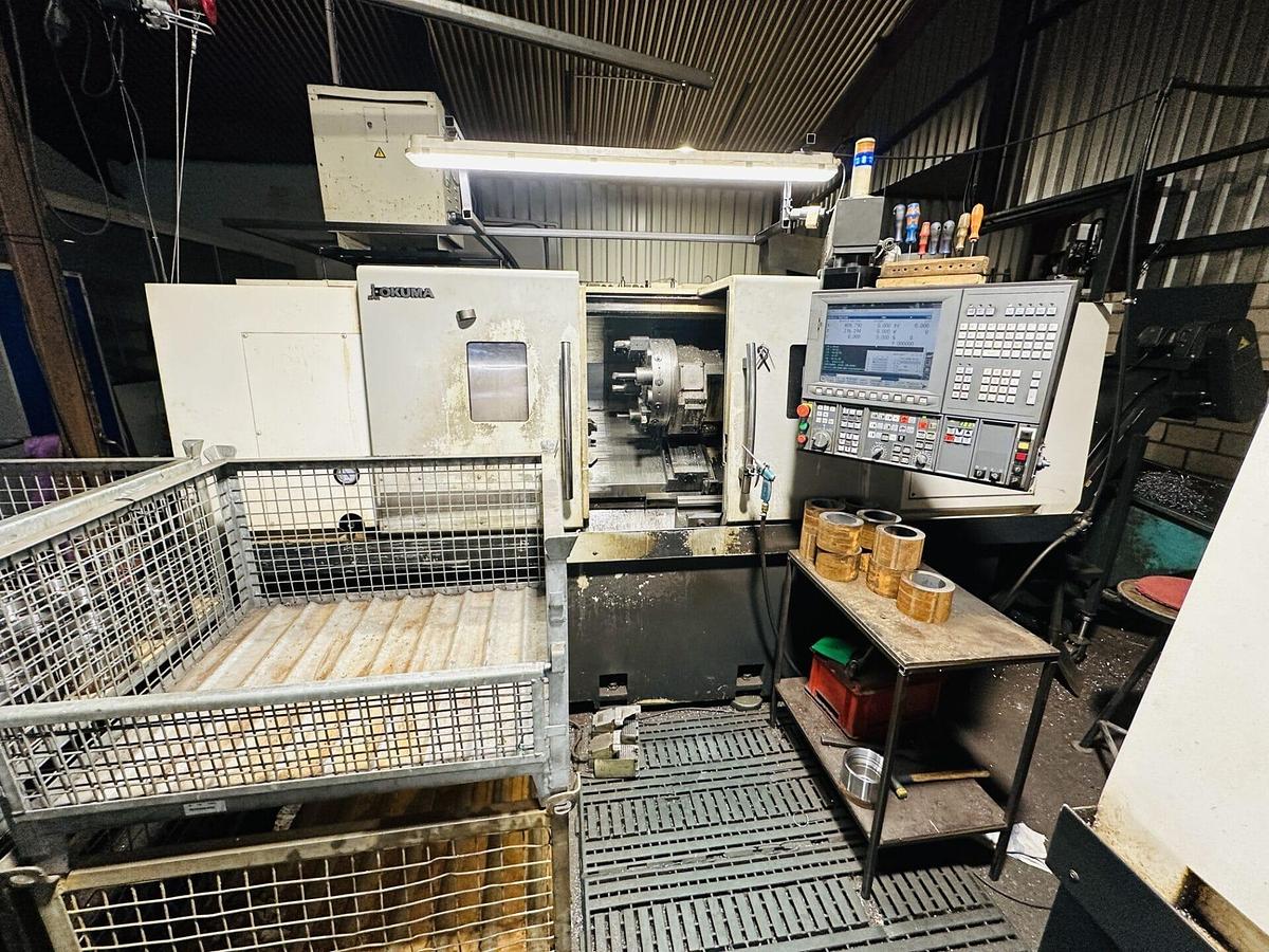 Used 2014 OKUMA L300E-M CNC Turning Centre with C-axis