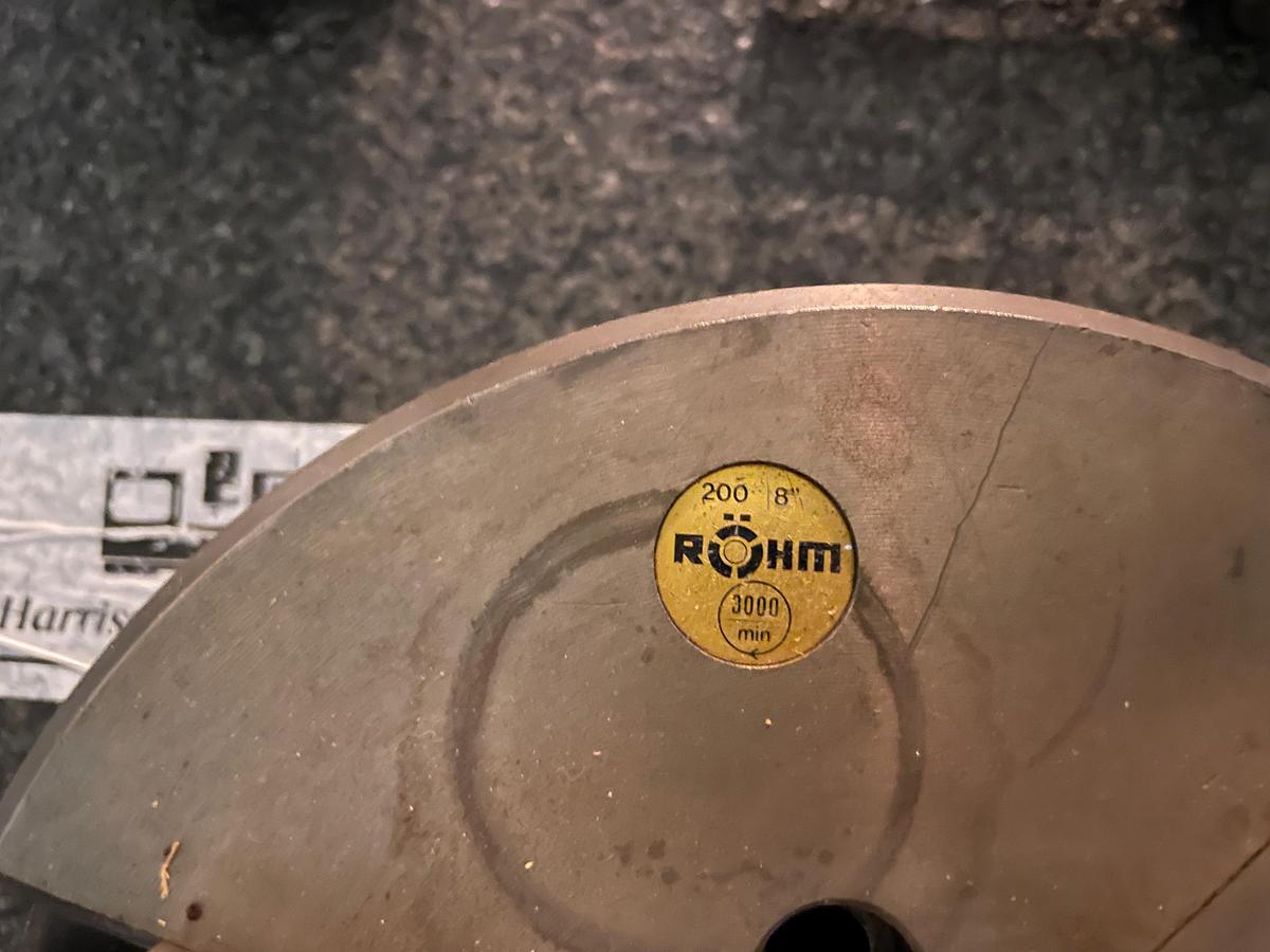 Used ROHM 3-jaw chuck