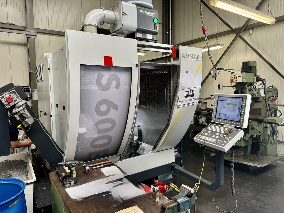 Used 2017 ALZMETALL GS600 E/5 5-axis CNC Vertical Machining Centre