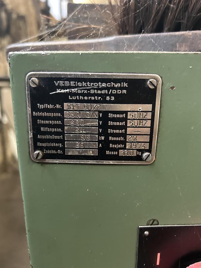 Used 1974 WMW Union BFT90/2