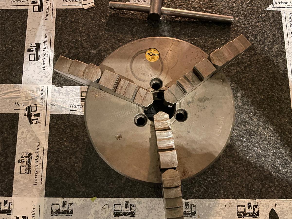 Used ROHM 3-jaw chuck