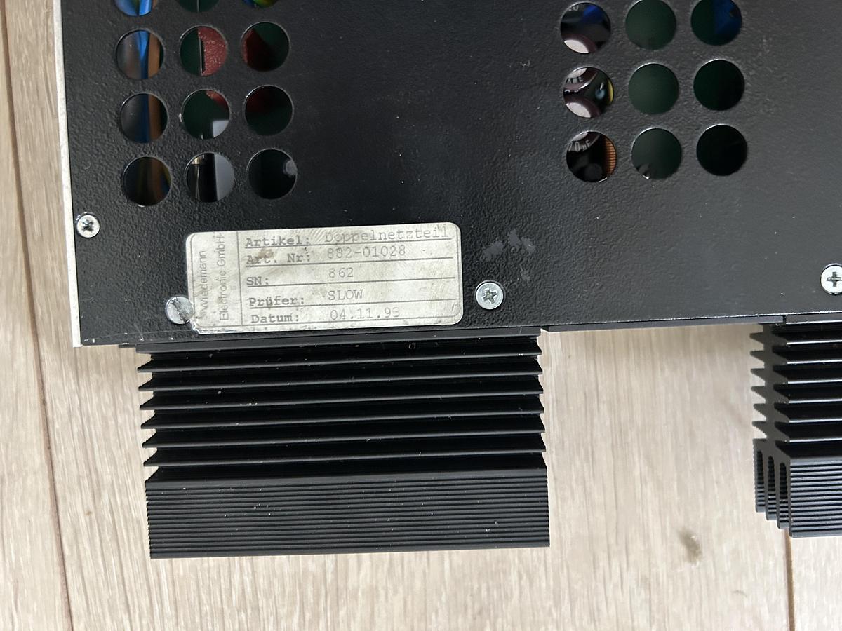 Used WIEDEMANN 882-01028 Power Supply