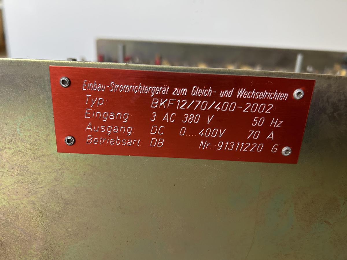Used BAUMULLER Converter BKF 12/70/400-2002