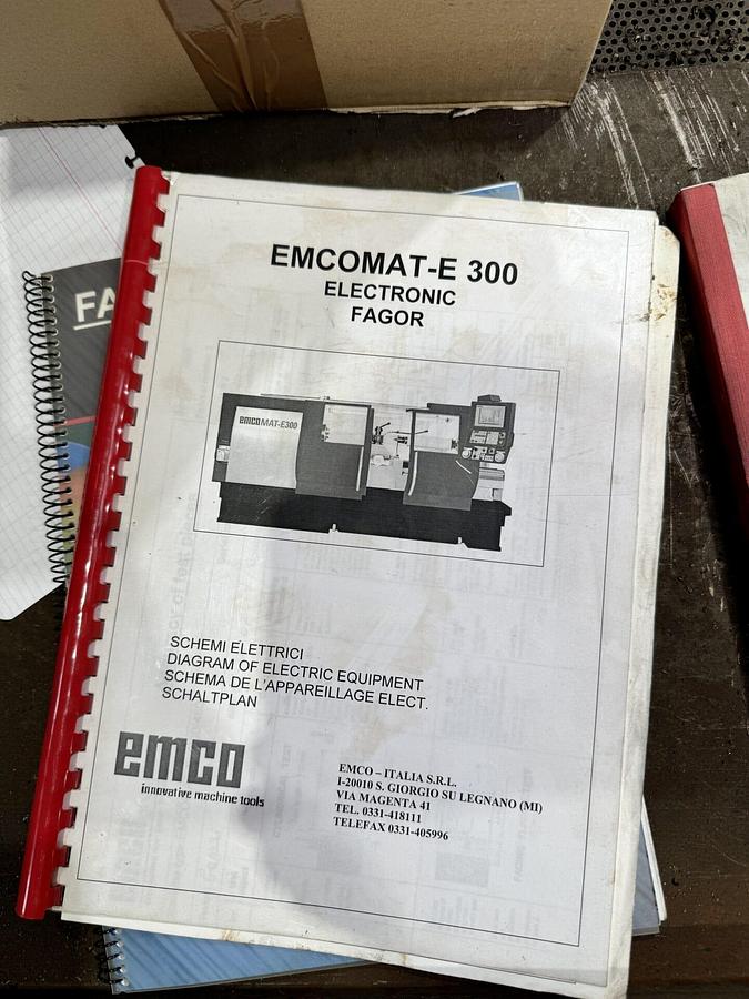 Used 2007 EMCO EM300x2000 CNC Turning Centre
