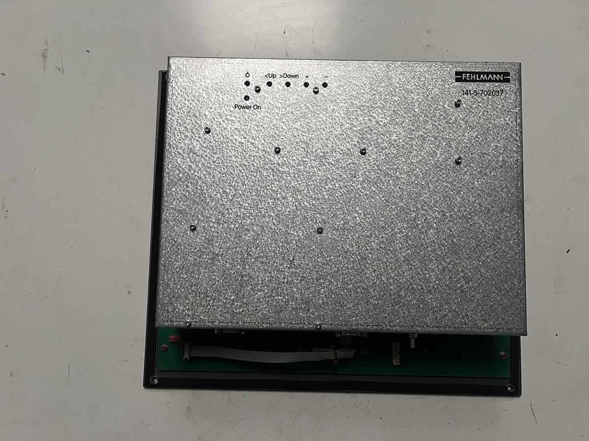 Used FEHLMANN 141-S-702037 Control screen