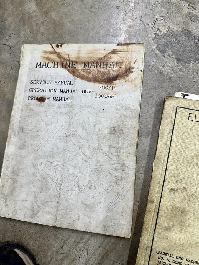 Gebraucht 1991 LEADWELL MCV-1000AP