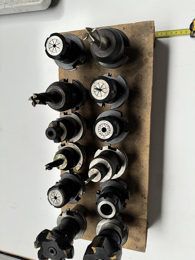 Used Set of SK40 Toolholders