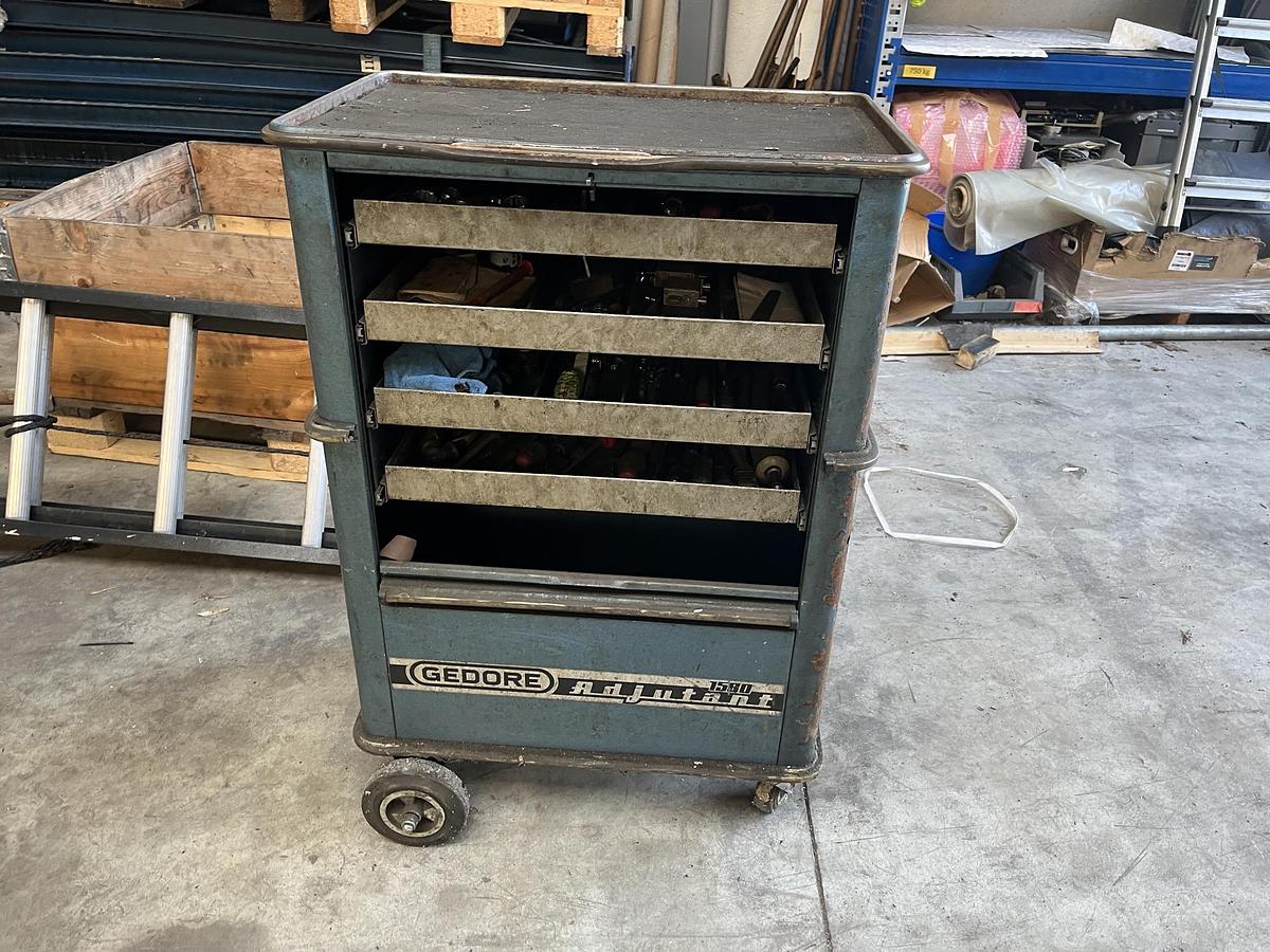 Used GEDORE Worktrolley Type: ADJUTANT 1580