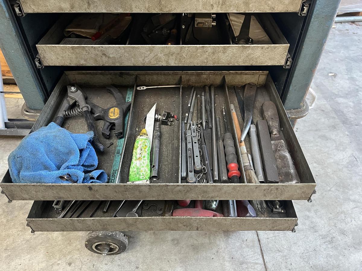 Used GEDORE Worktrolley Type: ADJUTANT 1580