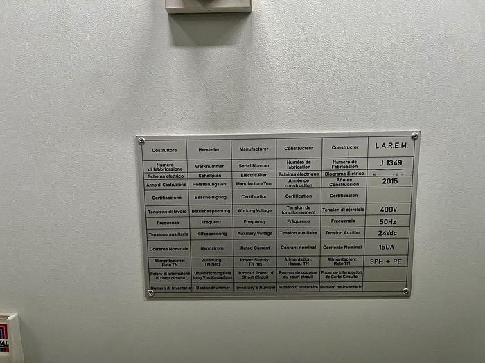 Used 2015 JOBS GRAND SPEEDER CNC Gantry-Type Milling Machine