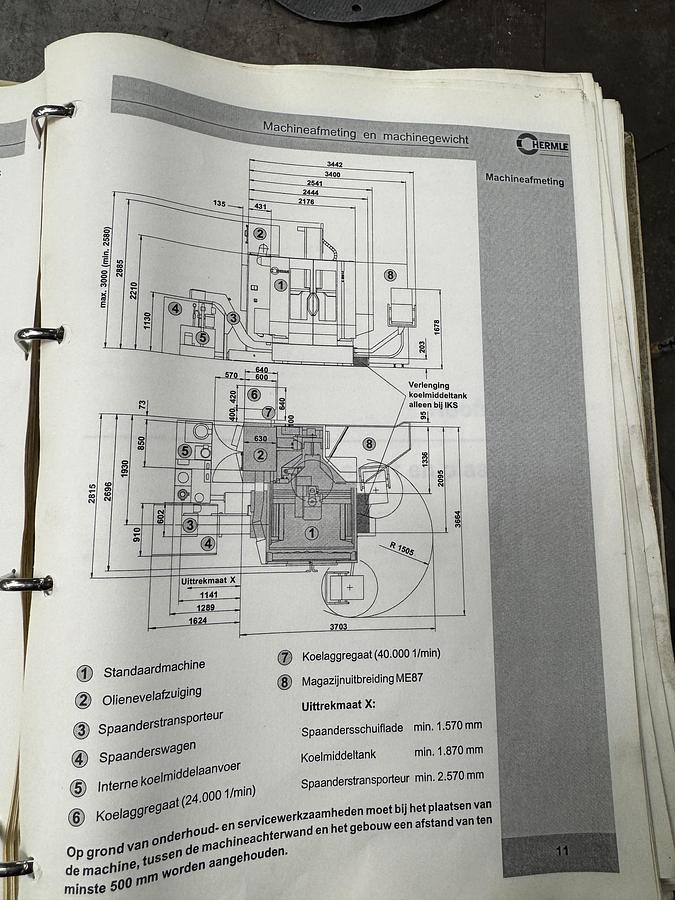Used 2002 HERMLE C800U