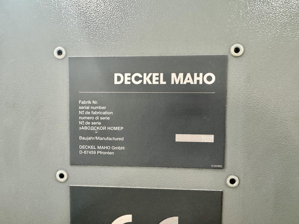 Used 2001 DECKEL MAHO DMU60T