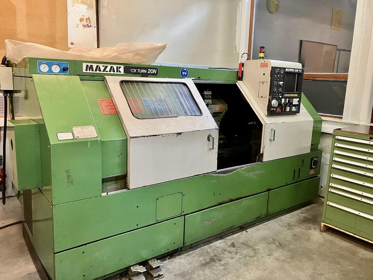 Used 1985 MAZAK QT20 CNC Turning Centre