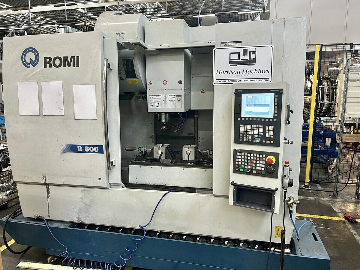 Used 2018 ROMI D800 CNC Vertical Machining Centre