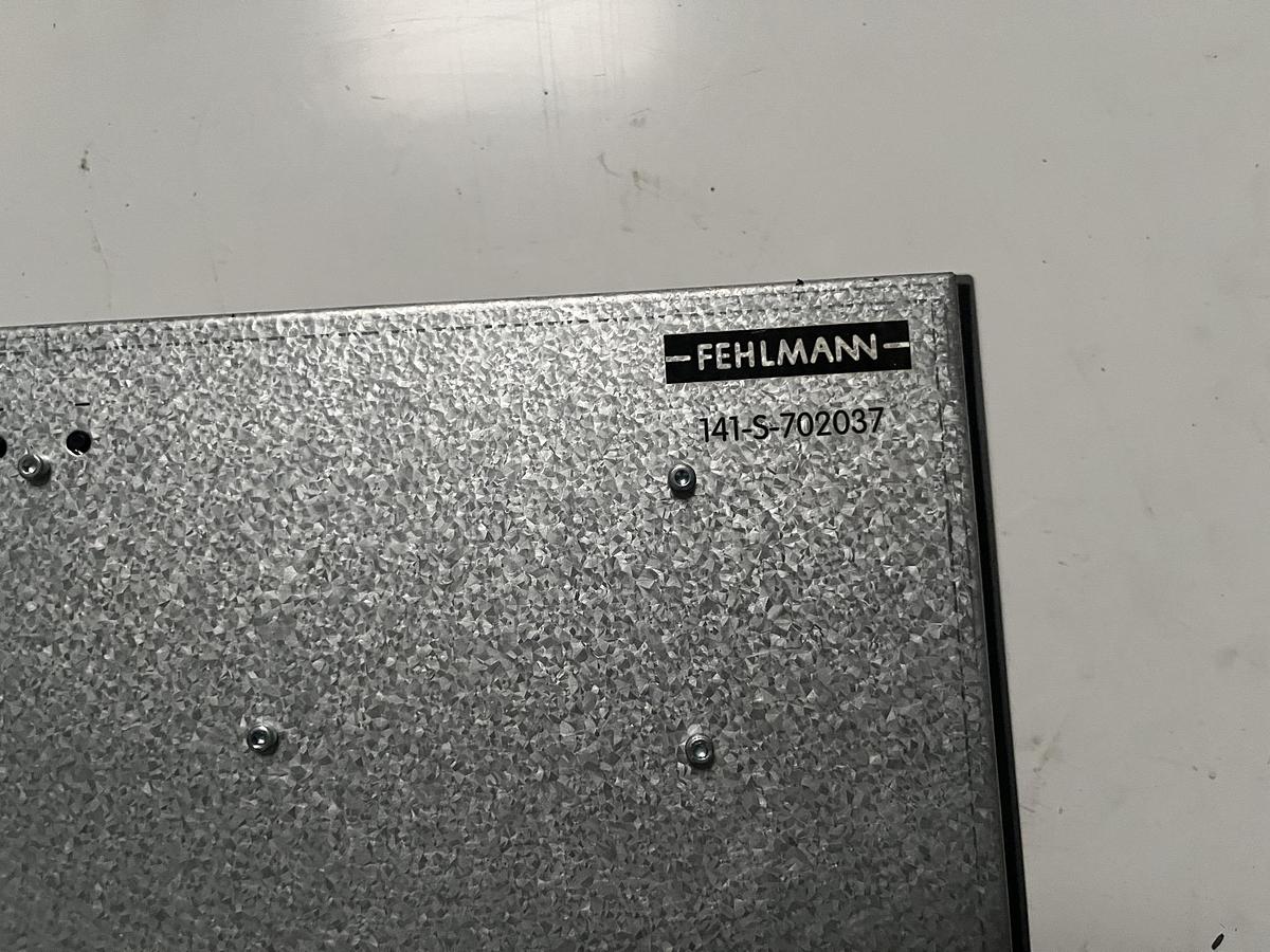 Used FEHLMANN 141-S-702037 Control screen