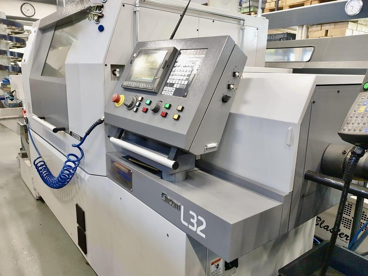Used 2015 CITIZEN L32-1M8 7-axis Swiss Type CNC Lathe