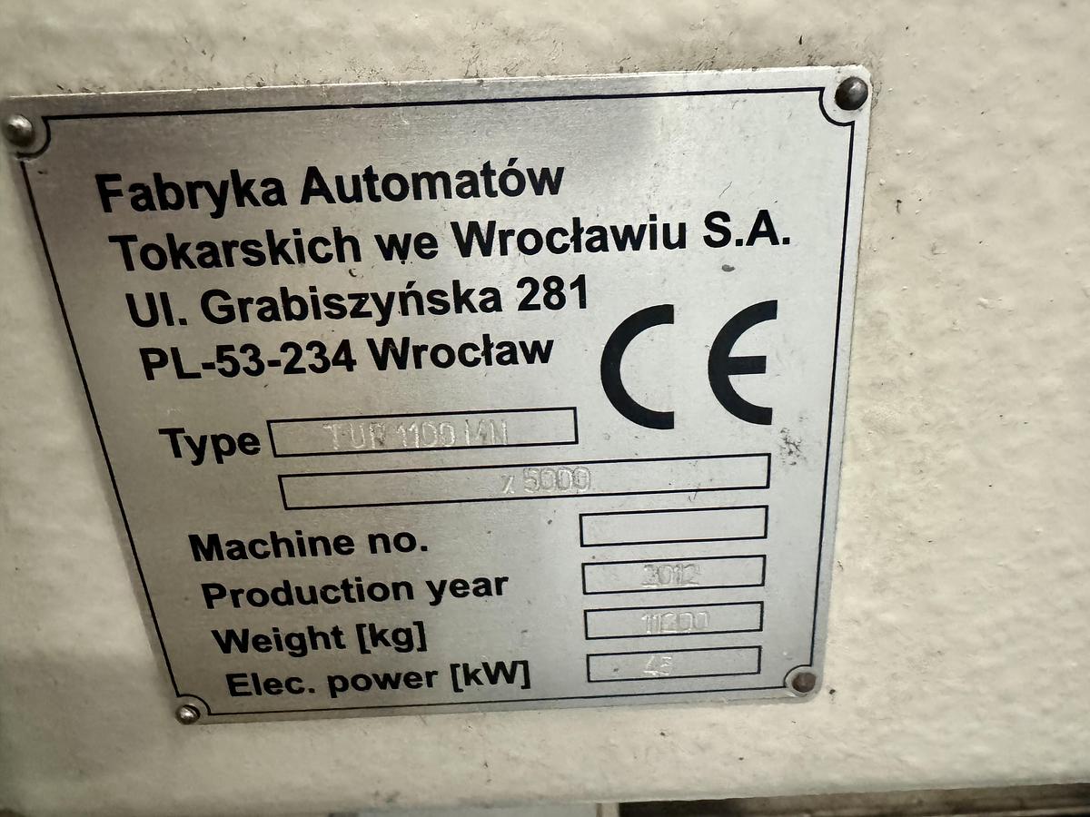 Used 2012 FAT TUR MN1100x5000