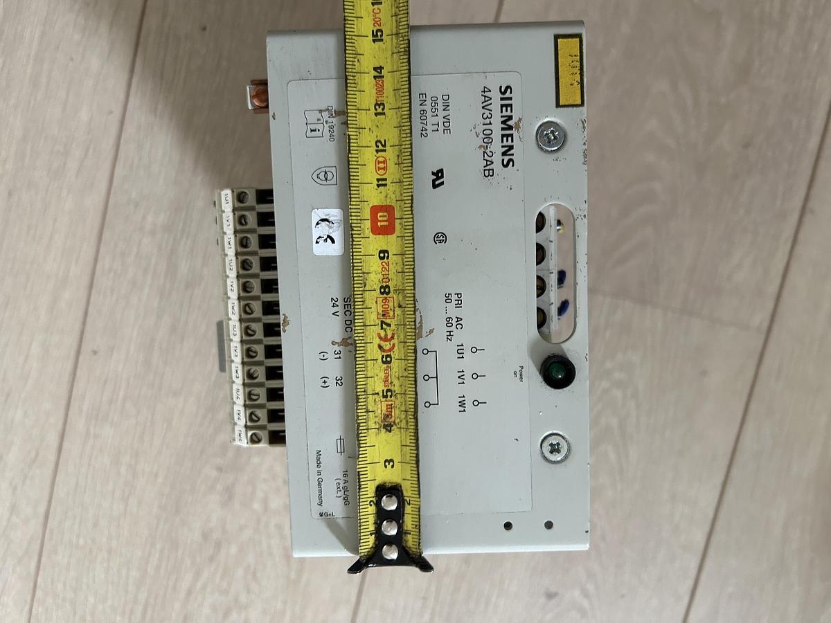 Used SIEMENS 4AV3100-2AB Simodrive Transformer