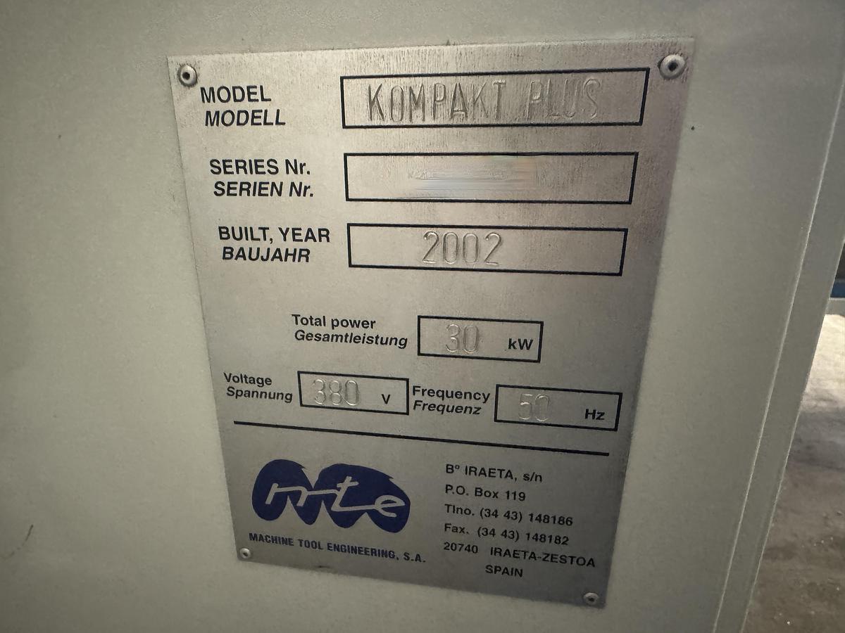 Used 2002 MTE KOMPAKT Plus
