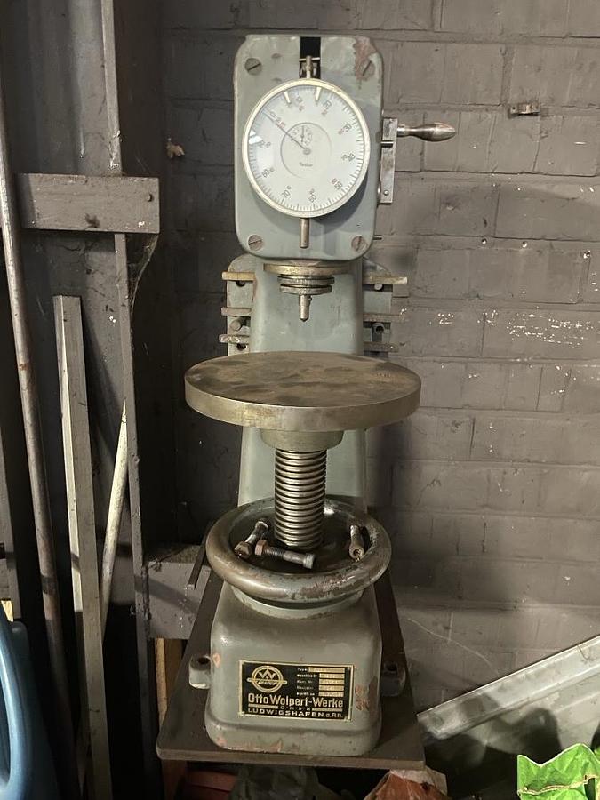 Used OTTO WOLPERT Hardness tester