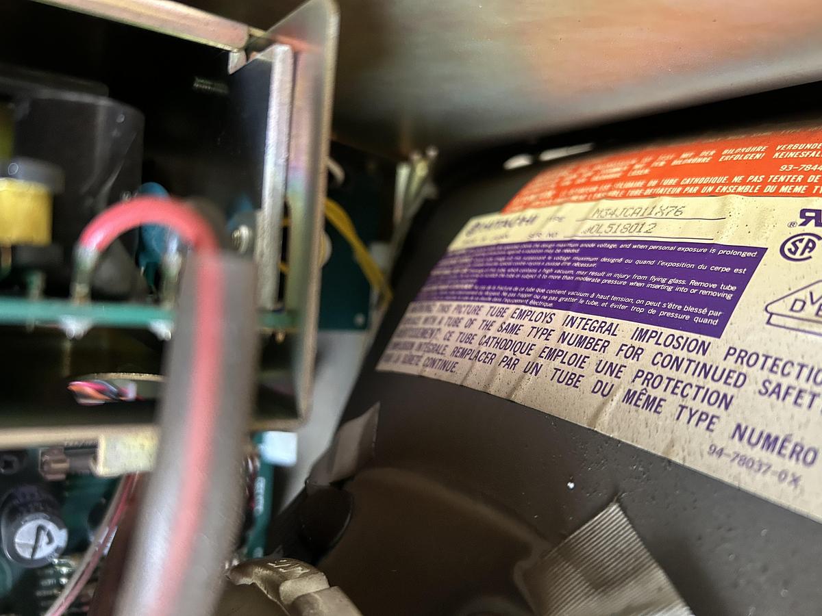 Used HITACHI M34JCA11X76 Colour Display