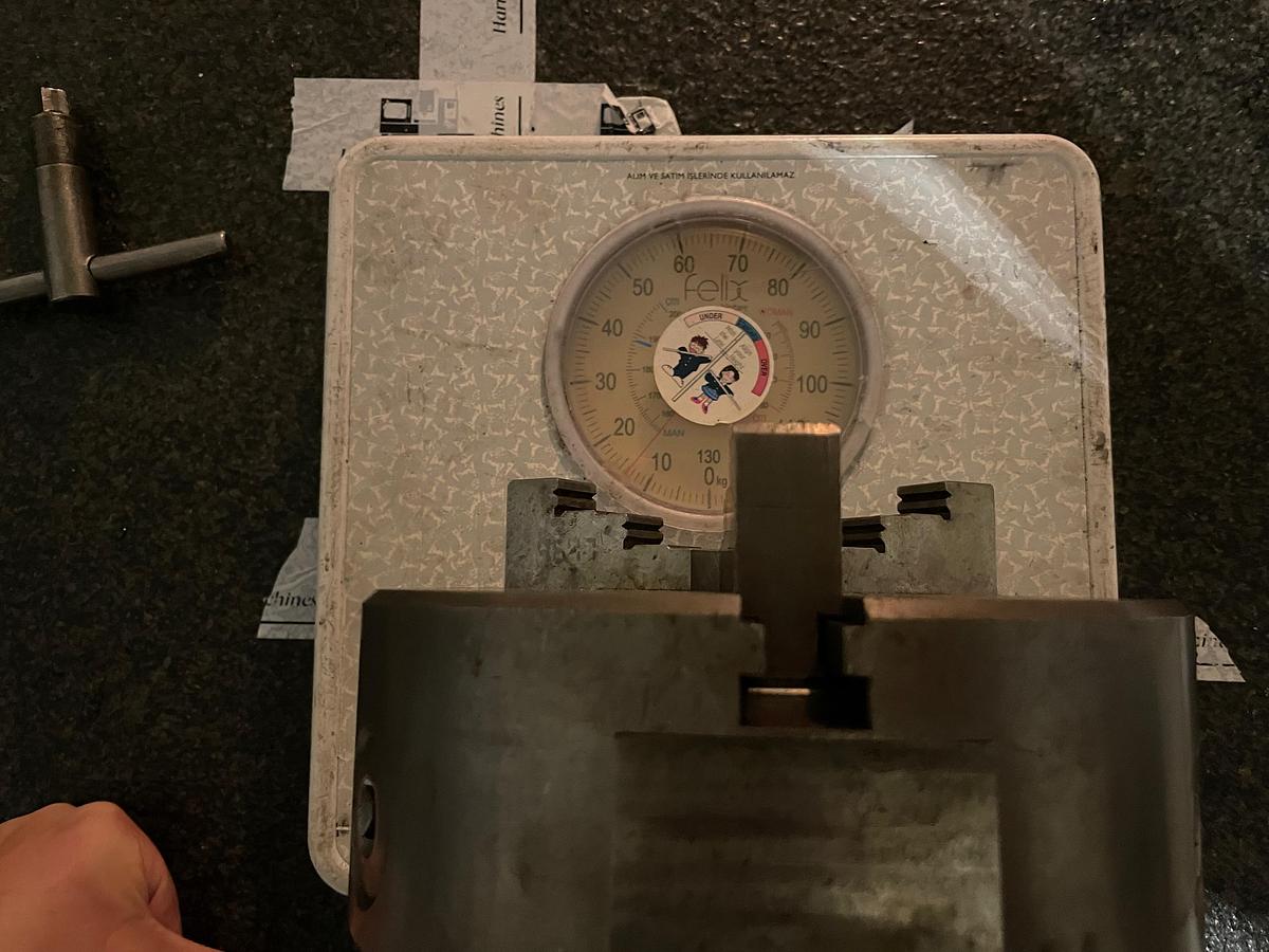 Used ROHM 3-jaw chuck