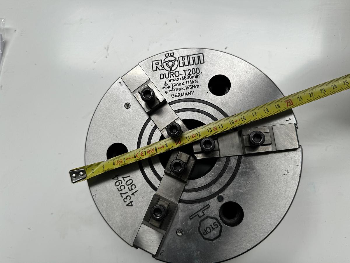 Used RÖHM Hand-operated chuck