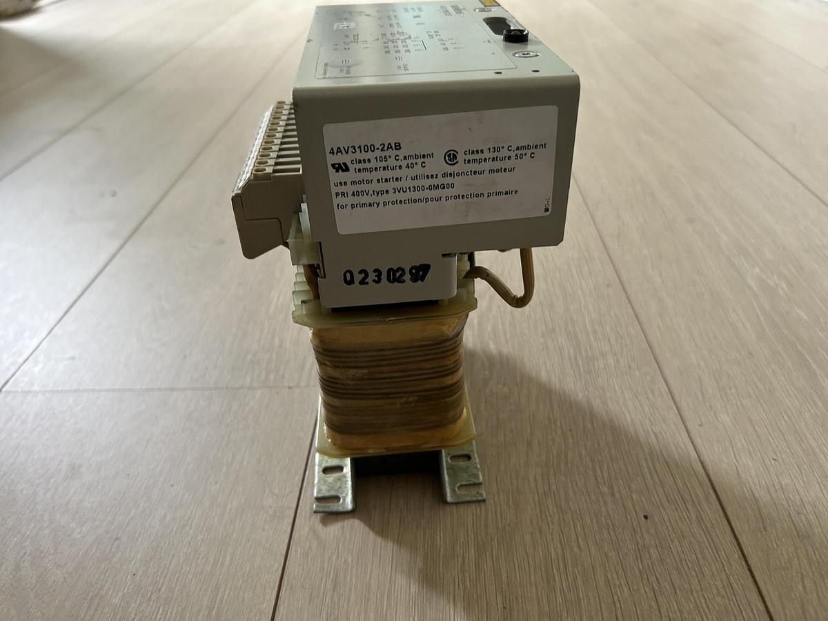 Used SIEMENS 4AV3100-2AB Simodrive Transformer