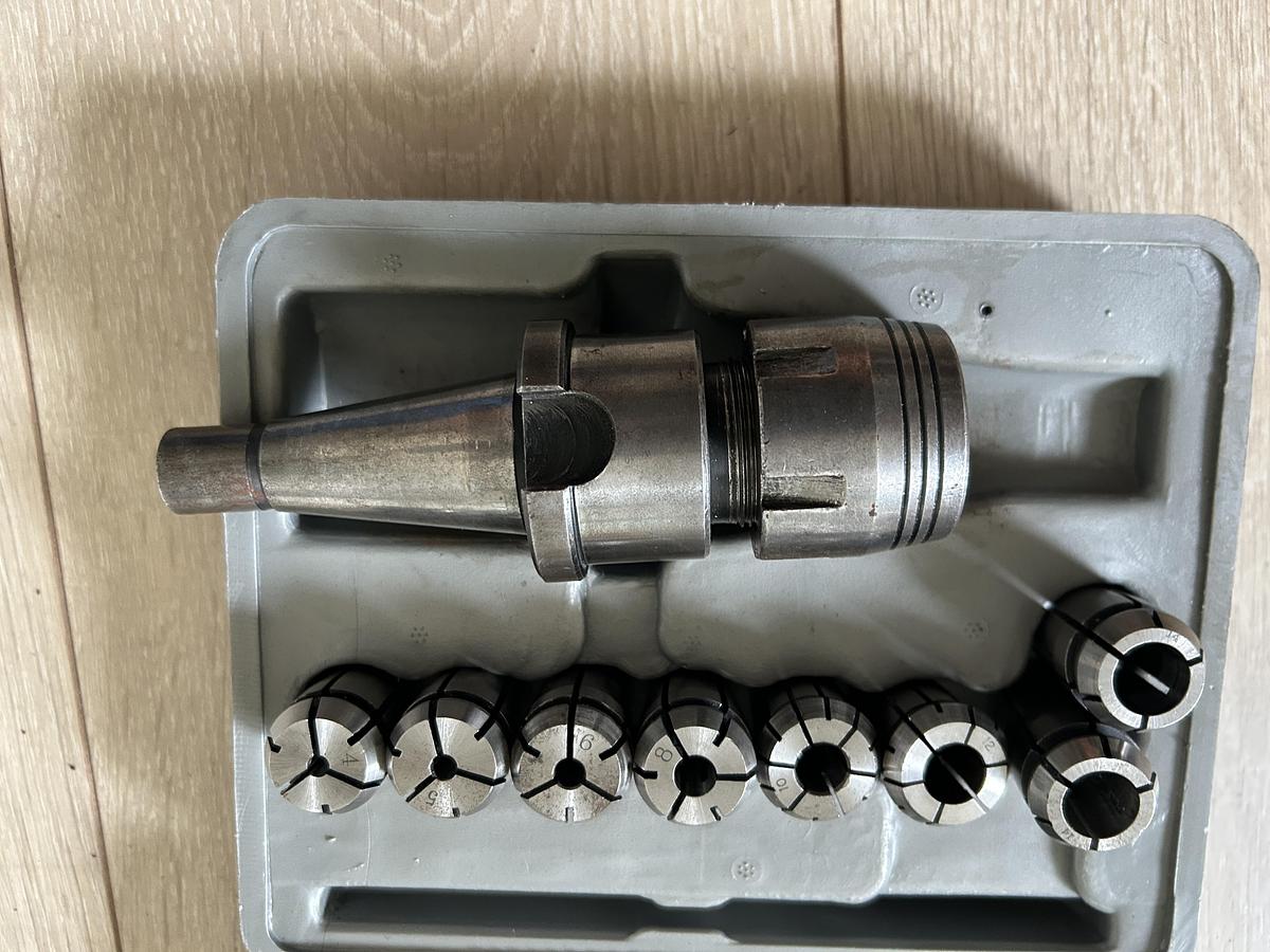 Used FANGDA ER Collet Chuck Set with Collets