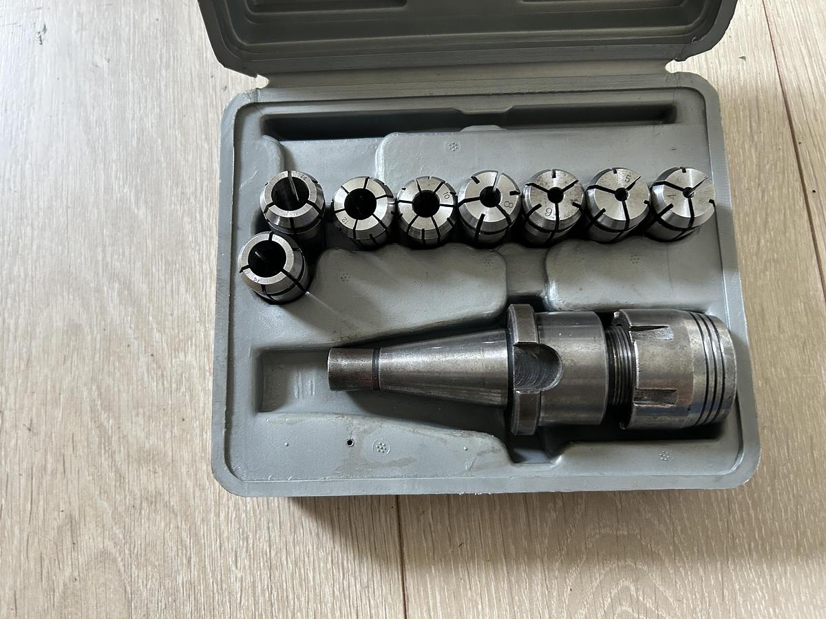 Used FANGDA ER Collet Chuck Set with Collets